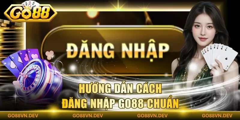 Hướng dẫn cách đăng nhập Go88 chuẩn