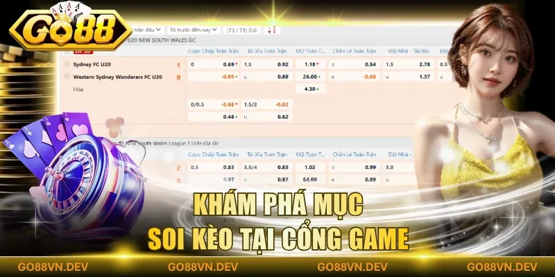 Khám phá mục soi kèo tại cổng game