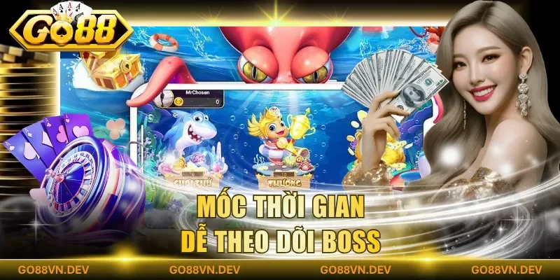 Mốc thời gian dễ theo dõi boss