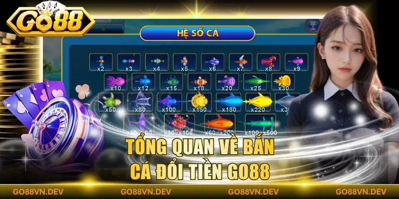 Tổng quan về bắn cá đổi tiền Go88